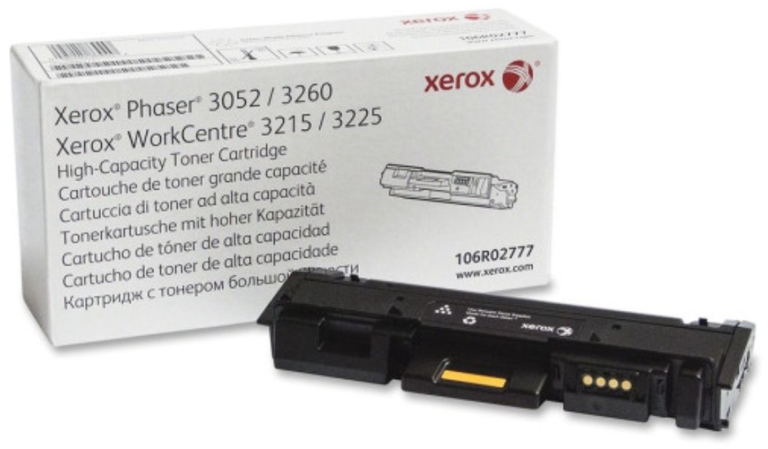 TONER, CARTRIDGE, HIGH YIELD, XEROX 106R02777, BLACK MAIN